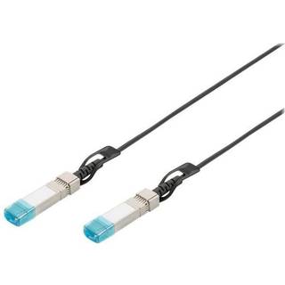 DIGITUS Professional 10GBase direct attach cable - 0.5 m - Sort - 0.5 meter