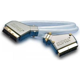 SUPRA Full Scart Kabel | 2 meter | PRIS-MATCH