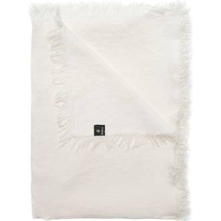 Himla Merlin plaid i hør 130x170 cm Offwhite (hvid)
