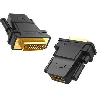 Ugreen HDMI til DVI 24+1 adapter - sort