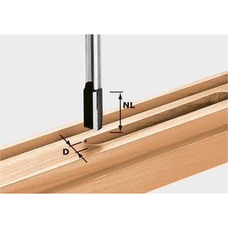 Festool HW S8 D18/30 Notfræser 8mm spindel