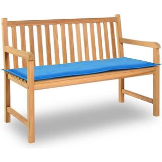 hynde til havebænk 120x50x3 cm oxfordstof blå