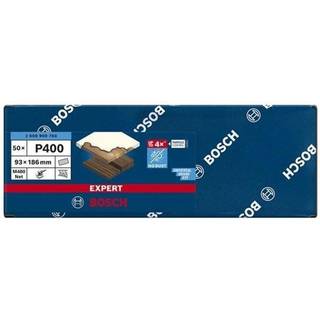 BOSCH Sæt af 50 EXPERT Slibenet til planslibere EXPERT M480 slibenet til planslibere 93 x 186 mm, G 400, 50 stk.