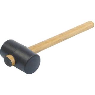 Gummihammer Ø64 mm/600 gram m/træskaft