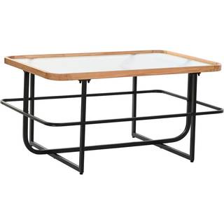 Sofabord DKD Home Decor Krystal Metal (90 x 60 x 46 cm)