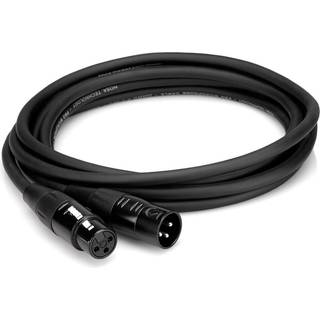 Hosa Hmic Pro Microphon Cables Rean XLR3F til XLRM - (50 fod) (sort)