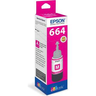 Epson T6643 / C13T664340 magenta Blæk refill - Original