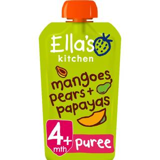 Ellas Kitchen Babymos mango, pære, & papaya 4 mdr Ø