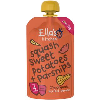 Ellas Kitchen Babymos squash, søde kartofler