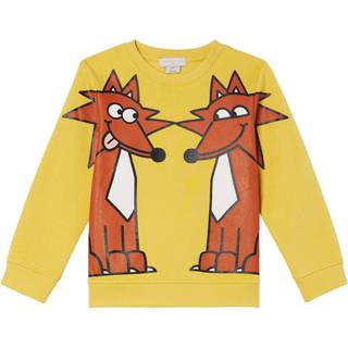 Stella McCartney Kids Printed cotton sweatshirt - multicoloured - Y 10