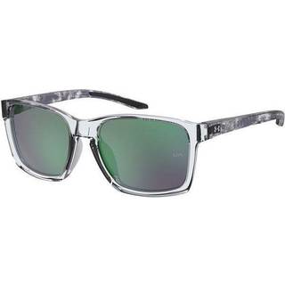 Under Armour UA 0010/F/S Asian Fit MNG/Z9 58 Solbriller Mænd Grå - Transparent Grey - 58mm