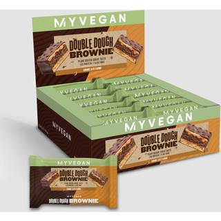 Vegan Double Dough Brownie - Caramel Latte