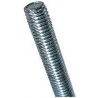 Bossard gevindstang M20 Elforzinket DIN 975. Stål 4.6. Lgd. 1 mtr.