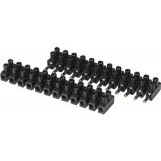 Klemrække Han+Hun 12X4,0 Sort Solar Select