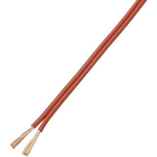 TRU COMPONENTS 1572357 Tråd LiY-Z 2 x 2 mm² Rød, Sort 10 m