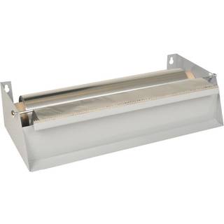 Cater-Line dispenser i stål med savklinge 30x16x8 cm sølv