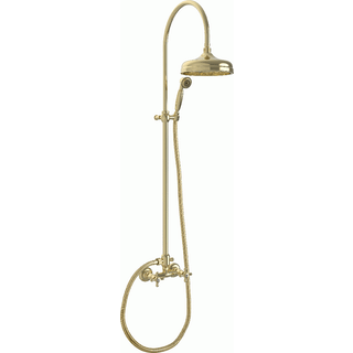 Lavabo Retro komplet to-grebs brusesæt, Massiv messing