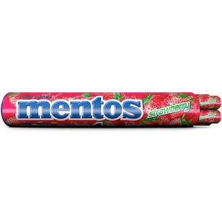 Mentos Jumborulle Jordbær 8er 296 g.