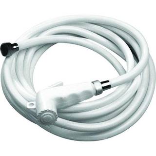 Bruseslange Nuova Rade, 3 meter, 3/8" G (BSP), plast, hvid