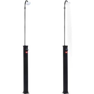 solopvarmet bruser 215 cm 8 l sort