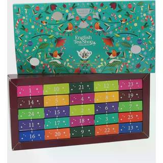 English Tea Shop Advent Calendar Chest 25 pyramider Ø - 25 br.