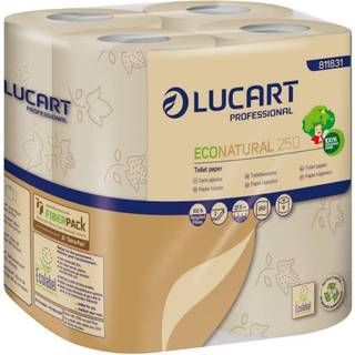 Lucart T3 Natural toiletpapir 2-lags af 100% genbrugspapir