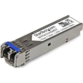 StarTech.com Cisco Compatible Gigabit Fiber SFP Transceiver Module SM LC