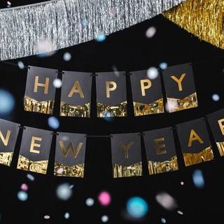 Happy New Year banner