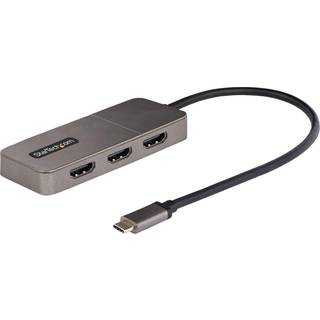 StarTech.com MST14CD123HD USB grafisk adapter 3840 x 2160 pixel Grå