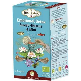 Shoti Maa Sød hibiscus og mynte - 2. element: Water "Emotional Detox" - Økologisk - 16 breve