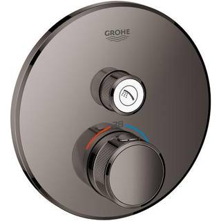 Grohe GRT SmartControl brus Forplade, Termostat med 1 ventil, hard graphite