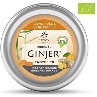 GINJER Ingefær pastiller Ø - 40 g