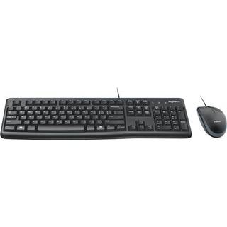 Logitech Desktop MK120 - Tastatur & Mus sæt - Italiensk