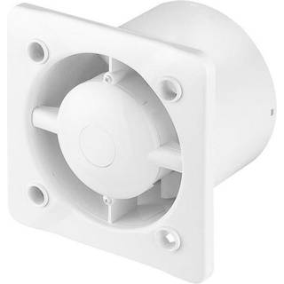 Badeværelsesventilator lydsvag med timer uden panel - Ø100