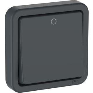 LK OPUS® 74 afbryder 2-polet 440 V IP44, antracitgrå 522M8502
