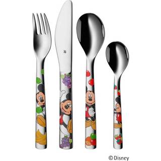 NOA Kids Barnebestik Mickey Mouse i stål med farver