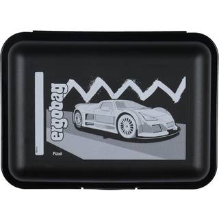 Brotdose Rennauto Schwarz