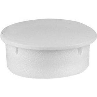 Faluplast 17505 Beskyttelsesstik til 12 mm skruehuller, krom