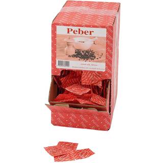 Peber i portionsbreve, 1300 stk