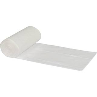 Spandepose LDPE virgin 37x50cm 15 liter hvid