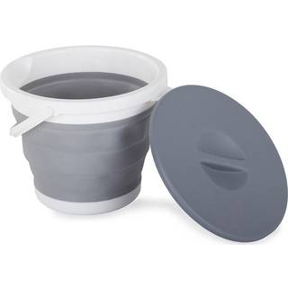 5L Hopfällbar Hink med Lock - Silikon