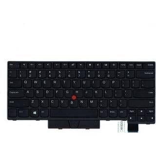 Lenovo - notebook replacement keyboard - US - Bærbar tastatur - til udskiftning - Amerikansk engelsk - Sort