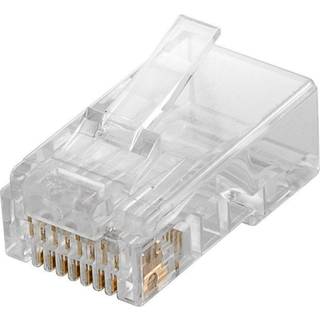 Cat 6 UTP netværk RJ45 modularstik (Op til AWG 23) | 1 stk | PRIS-MATCH