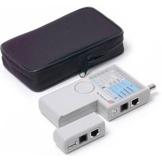 StarTech.com Professional Multi Function RJ45 RJ11 USB and BNC Cable Tester - network tester