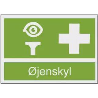 Øjenskyl Alu skilt  210 x 297 mm