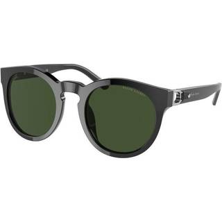 Ralph Lauren Mand RL8204QU 500171 Solbriller Acetat Sort Grøn Pantos Normal