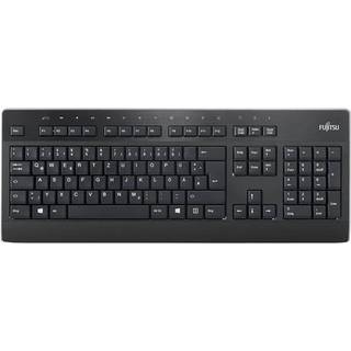 Fujitsu KB955 - keyboard - Czech - Tastatur - Tjekkisk - Sort