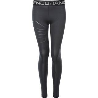 Endurance Leba Tränings Tights, Black 6 år