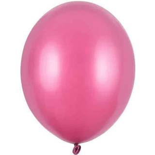 10 stk. Latexballoner metallic fuchsia 12" - Professionel kvalitet til festdekoration helium
