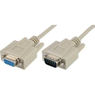 9pin D-Sub Seriel han/hun kabel - 2 m